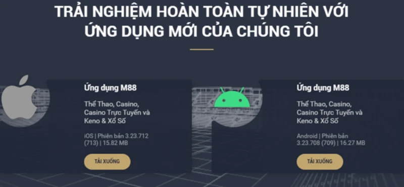 ứng dụng M88